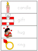 Valentine's Day Word Wall Words