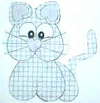 Heart Cat Paper Craft
