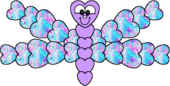 heart dragonfly craft