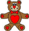 heart bear craft
