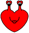 heart crab craft instructions