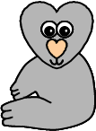 heart koala craft instructions