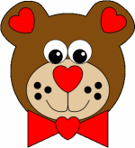 Heart Bear Paper Plate Craft