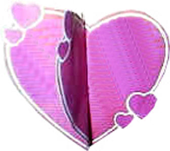 3D heart craft