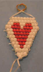 pony bead heart pattern