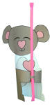Candy Teddy Bear Paper Craft