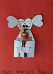 Candy Elephant Paper Card