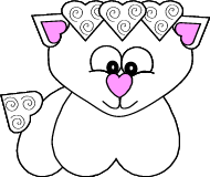 heart lamb paper craft