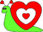 heart snail craft