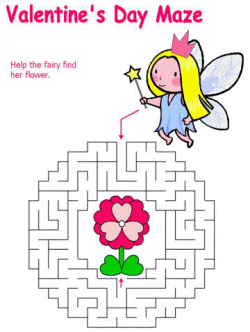 valentine mazes