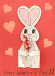 candy bunny craft