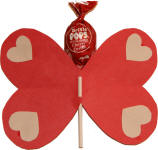 butterfly candy craft