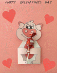 candy pig card