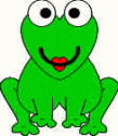 heart frog craft