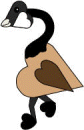 heart goose craft
