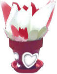 valentine's day party pot craft