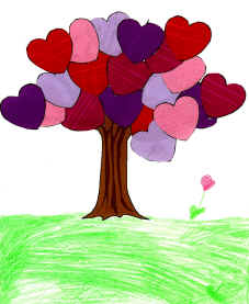 Valentine's Day Tree Craft