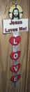 LOVE wall hanging