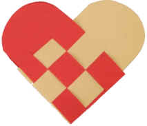 Woven Heart Paper Craft