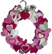 Valentine's Day wreaths