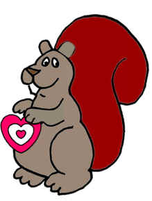 Valentine's Day Riddles:  What did the squirrel say to his girlfriend on Valentine's Day?