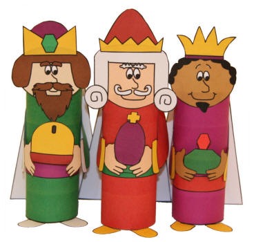 Three Wisemen TP Roll Crafts