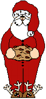 sleepy santa