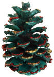 pinecone ornament craft