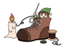 Elf In a Shoe