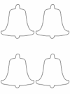 basic shapes Christmas coloring pages