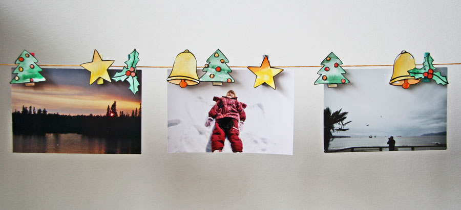 christmas clothespin craft