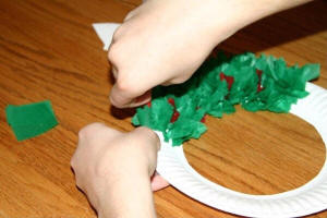 Christmas Plate Wreath Pic 2