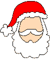 Draw the Face on Santa's face