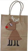 Christmas decoration gift bag