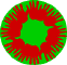 glue in circle