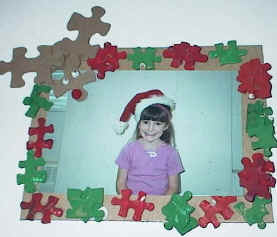 Puzzle Piece Picture Frame