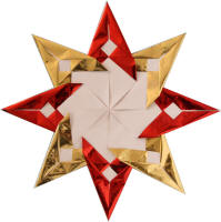 Christmas Origami Petal Star