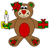 Christmas Bear Paper Craft