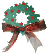 Christmas Puzzle Wreath