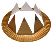 Wiseman Paper Plate Crown