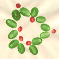 Christmas wreath crafts