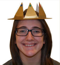 Wearing your crown.