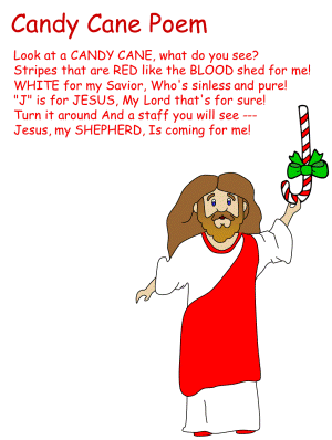 Candy Cane Poem