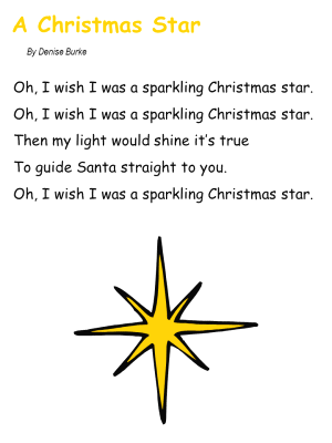 Song:  A Christmas Star