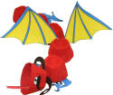 Egg Carton Dragon Craft
