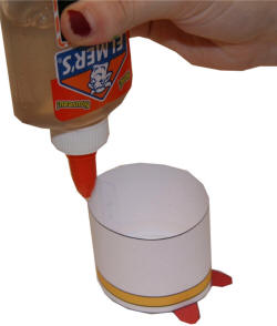 glue on bottom