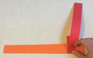 accordian/snake folding