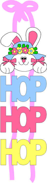 HOP HOP HOP Doorknob Hanger