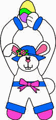 Bunny Doorknob Hanger
