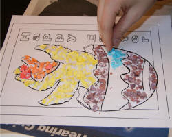 Egg Shell Coloring Craft